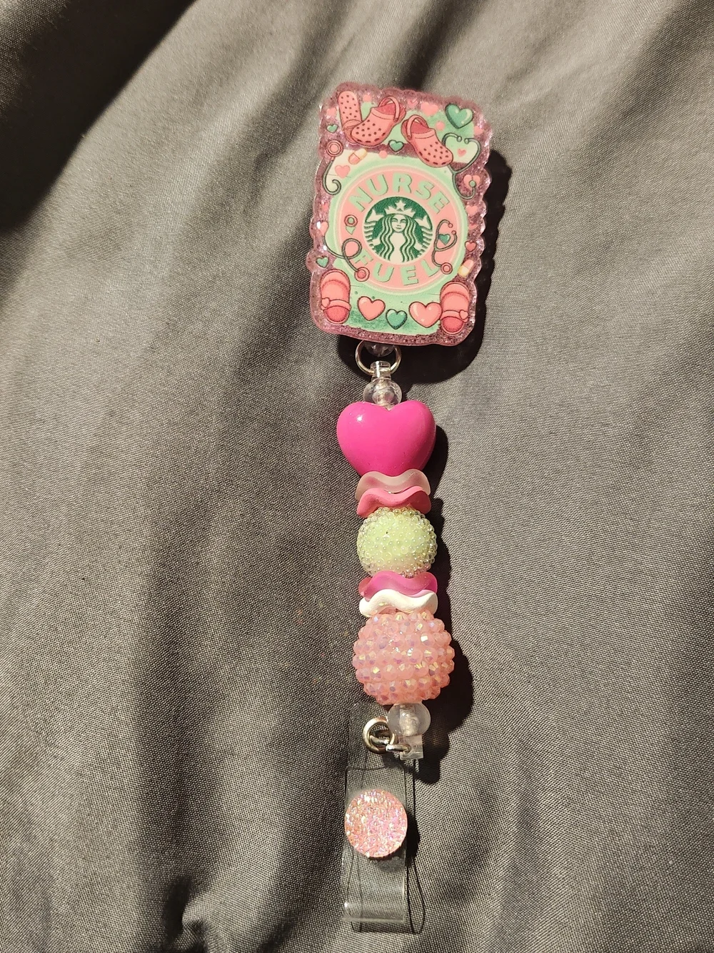 Beaded Badge Reels - Hello Kitty, Groot, Keroppi & More $14 Each